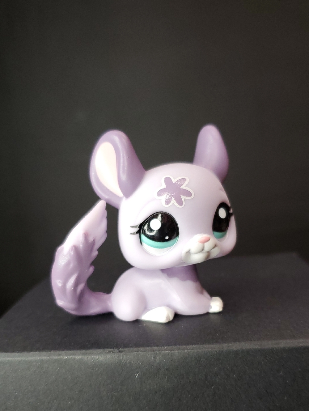 LPS Littlest Pet Shop #2135 Purple Lavender Chinchilla 2007